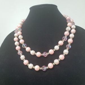 Vintage Vendome Coro double strand necklace 1955-1970